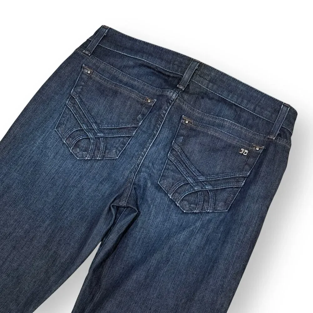 Joe’s Jeans Honey Bootcut Low Rise Denim Jeans Womens 30 Eames Dark Wash Stretch